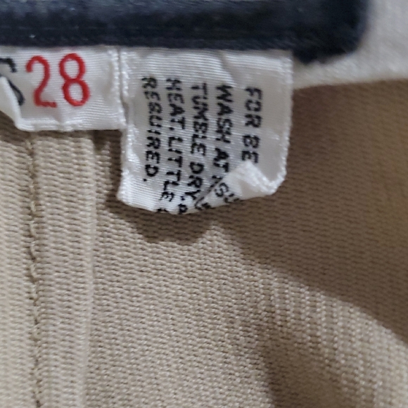 Equestrian Tan Boot Cut Flare Riding Pants Size 28 - Picture 12 of 14